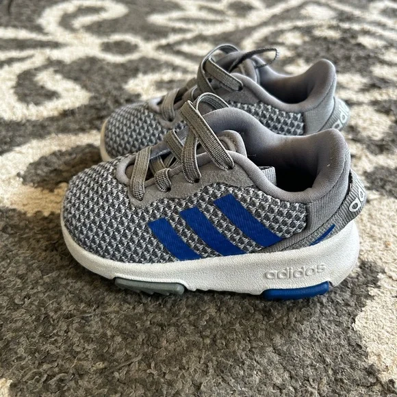 adidas gazelle silver green womens Shop Blue Boys Racer Tr23 EL Running Shoes (Infant-Toddler)  Shoebacca